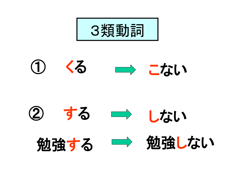 日语基础语法形变化和句型_第4页