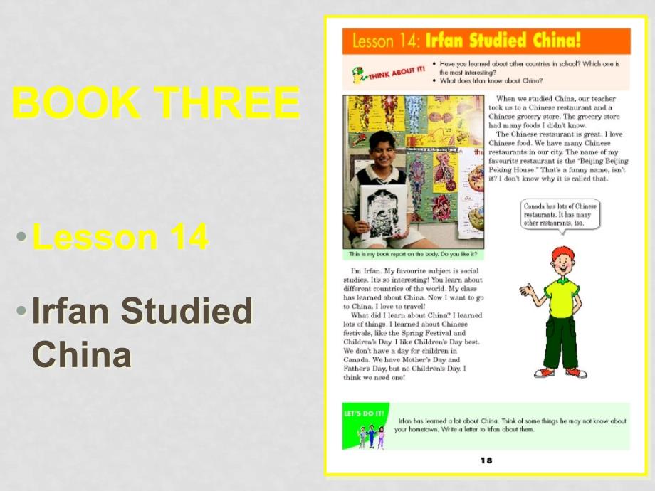 八年级英语上册lesson 14课件冀教版_第1页