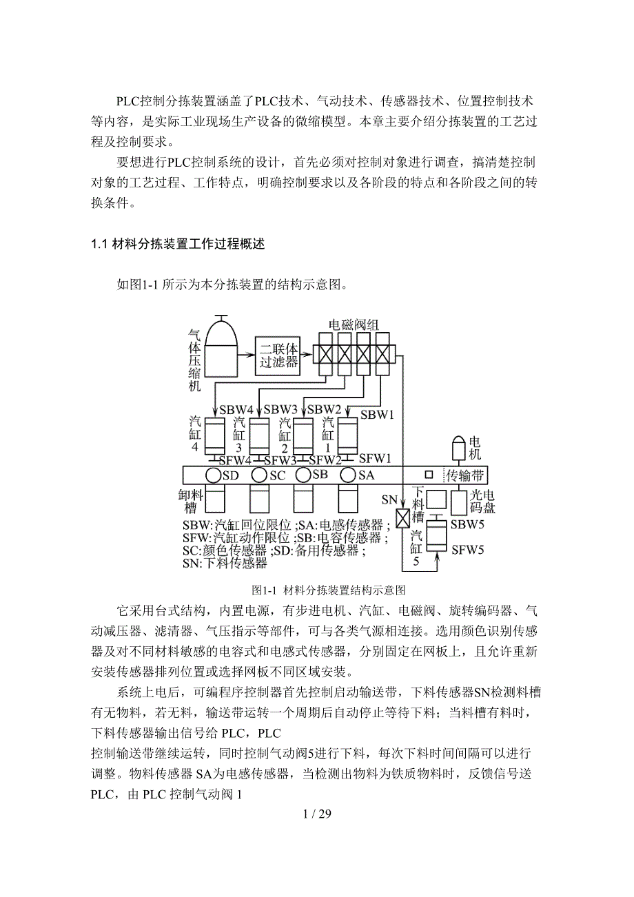 基于PLC的自动控制分拣系统的设计方案_第4页