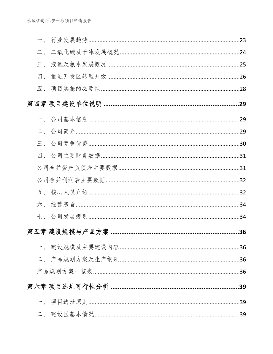 六安干冰项目申请报告（模板范文）_第3页