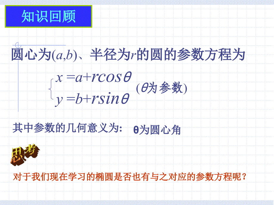 椭圆的参数方程重要知识_第2页