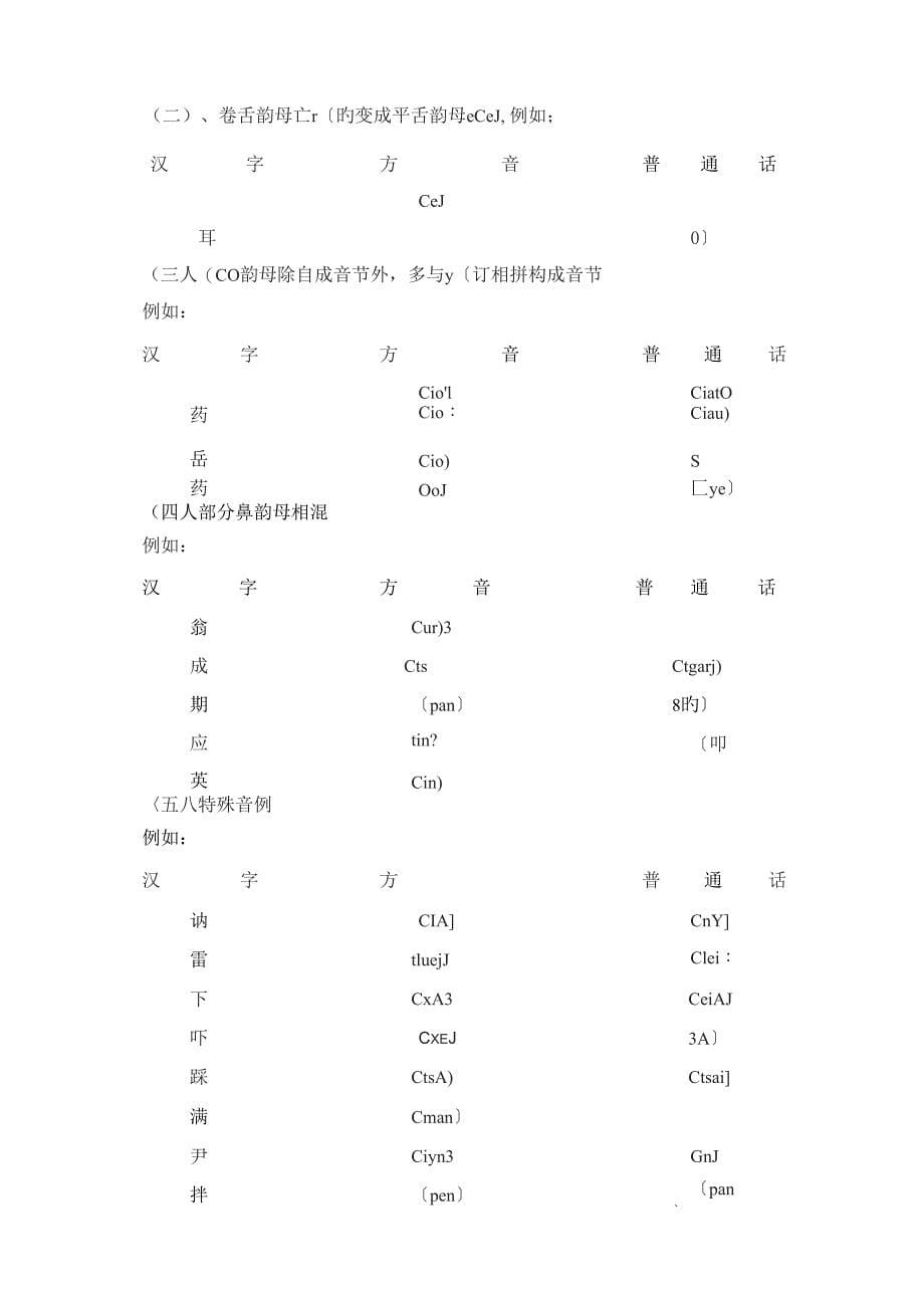 南充方言调查分析_第5页