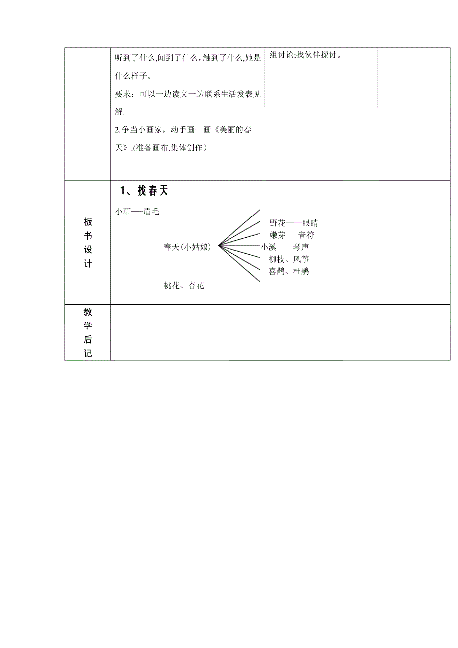 找春天表格式教案_第3页