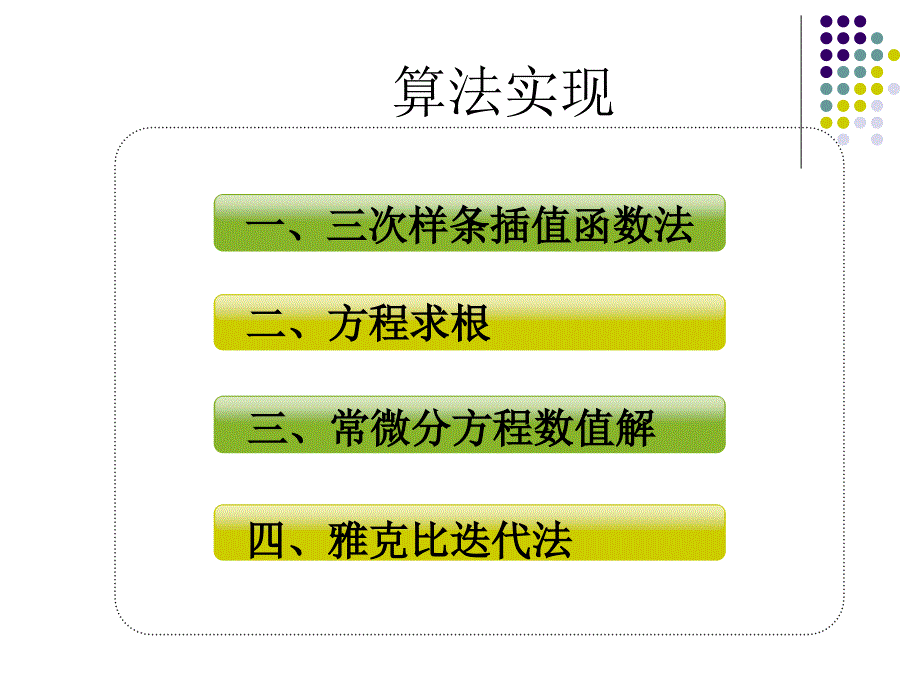 基于MATLAB的数值分析中的相关算法实现_第3页