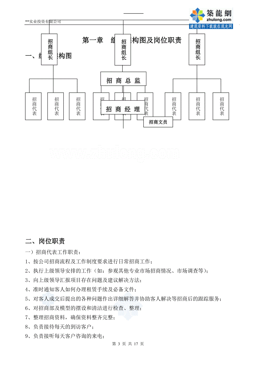 商业地产项目招商工作管理手册-secret_第4页