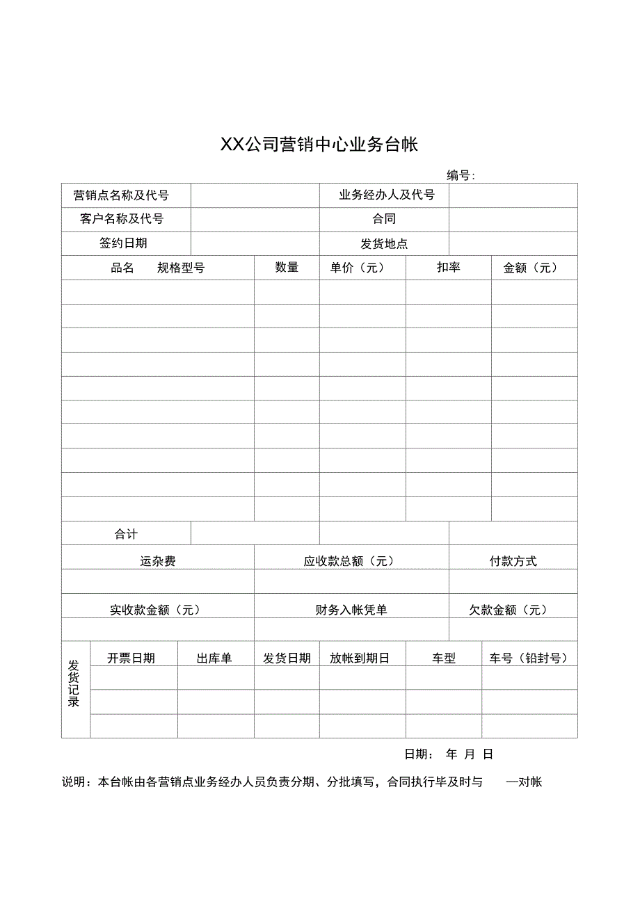 营销点营销人员登记表_第4页