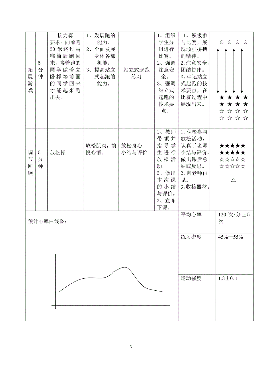 水平二站立式起跑研学教案_第3页