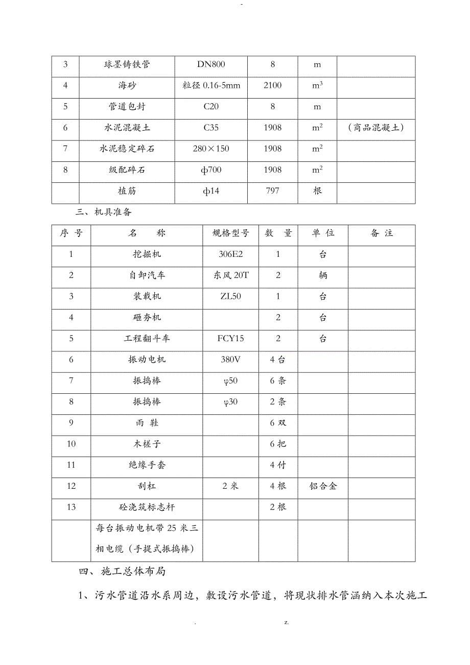 截污工程施工组织设计_第5页