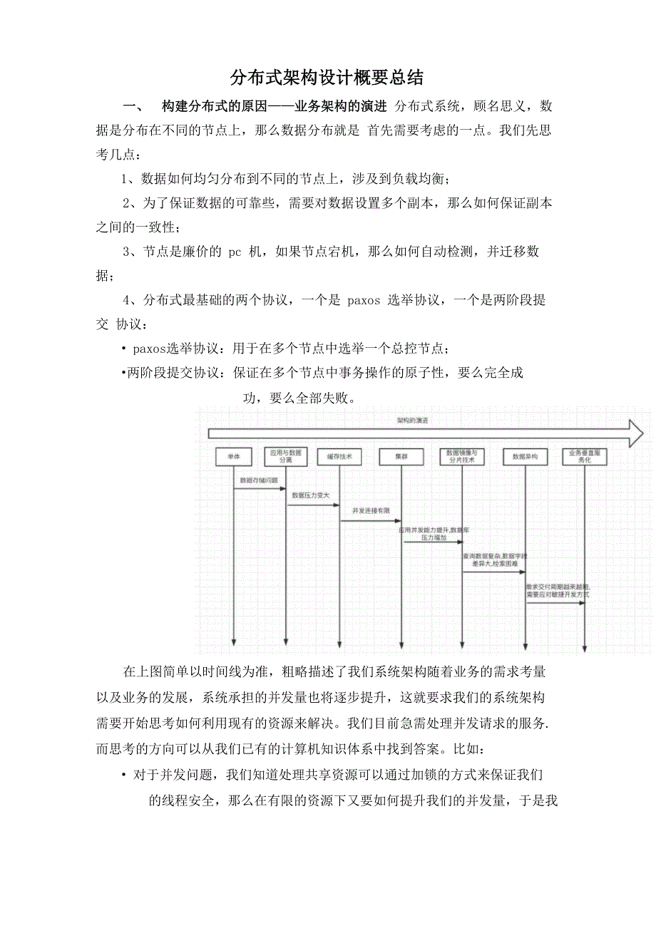 分布式架构设计概要总结_第1页