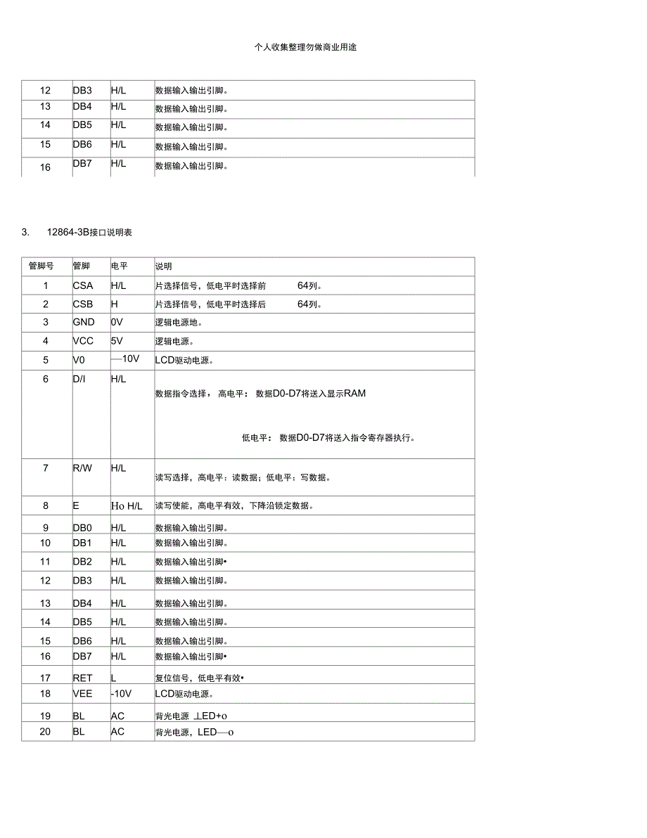 系列点阵型液晶显示模块_第4页