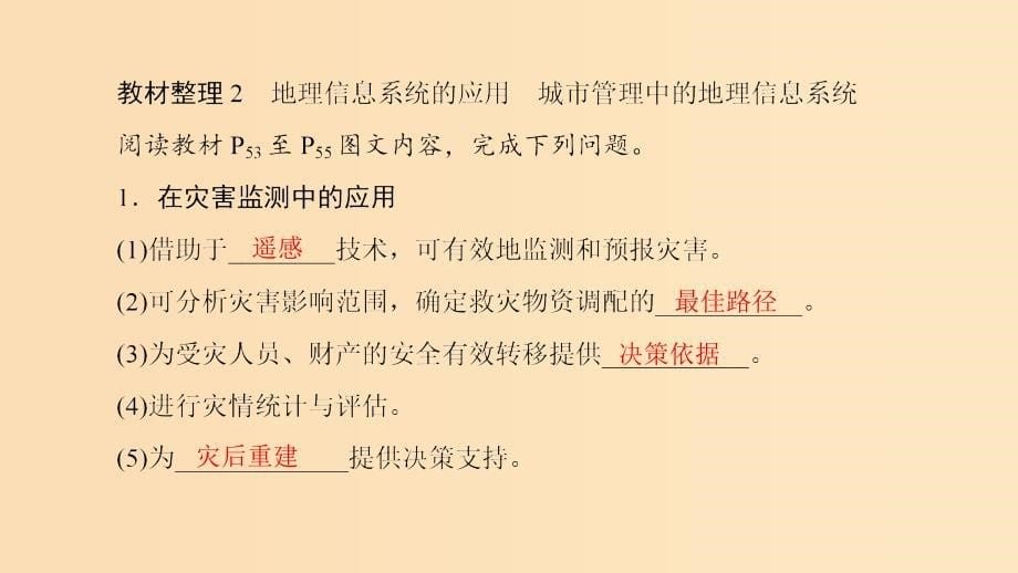 2018秋高中地理第2单元城市与地理环境单元活动地理信息系统与城市管理课件鲁教版必修2 .ppt_第5页