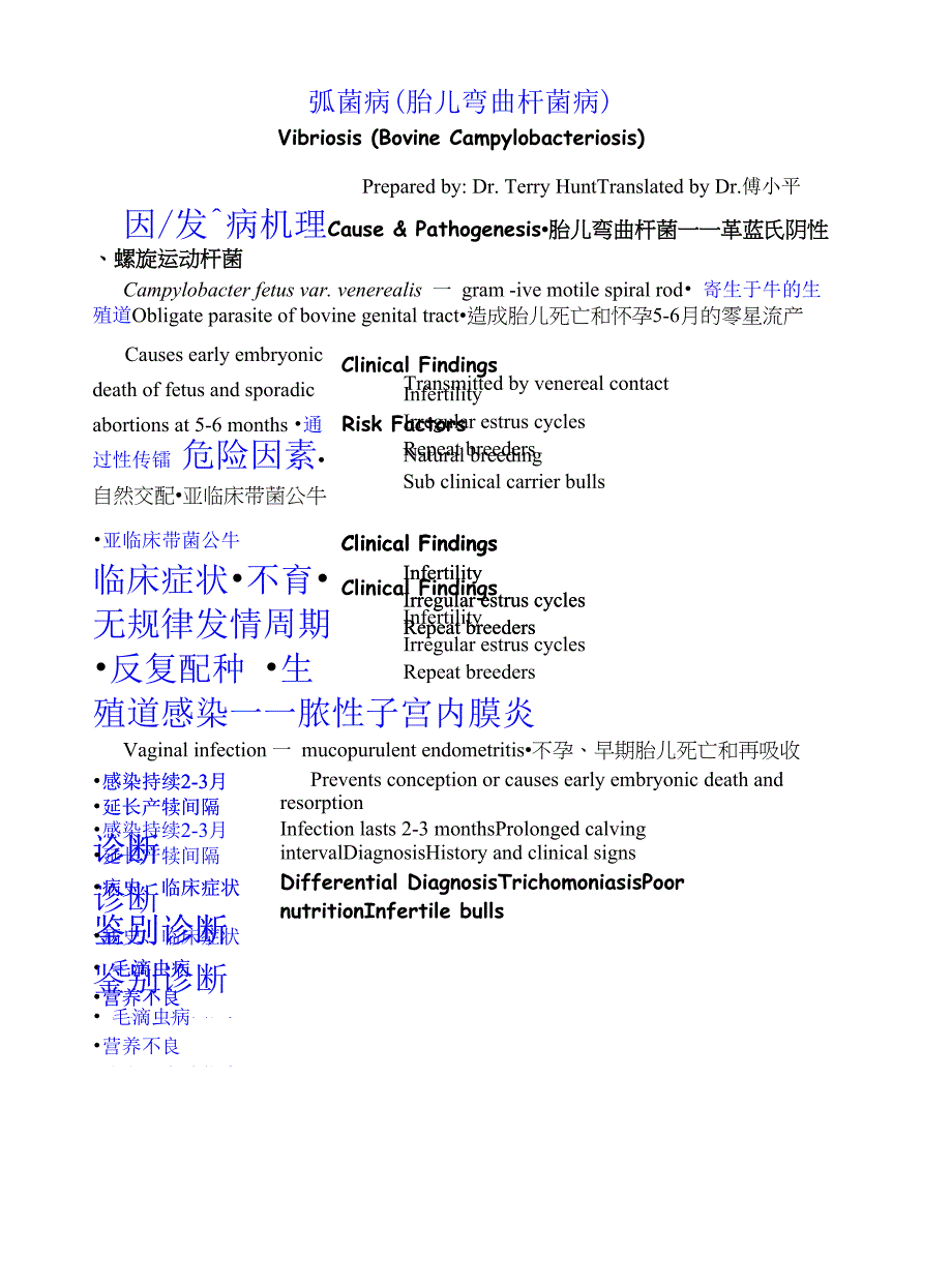 加拿大奶牛肉牛弧菌病(胎儿弯曲杆菌病).docx_第1页