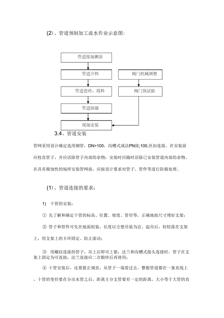 水喷雾自动灭火系统施工方案_第4页