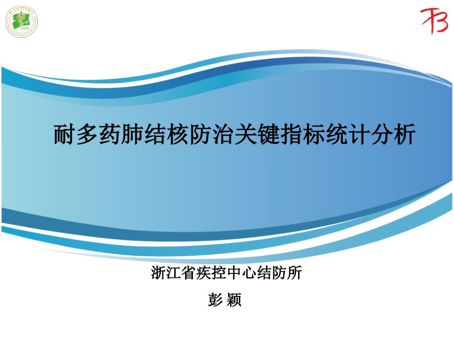 耐多药肺结核防治关键指标统计分析_第1页