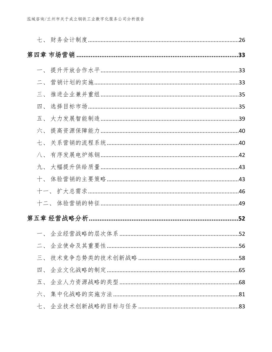 兰州市关于成立钢铁工业数字化服务公司分析报告_模板_第3页