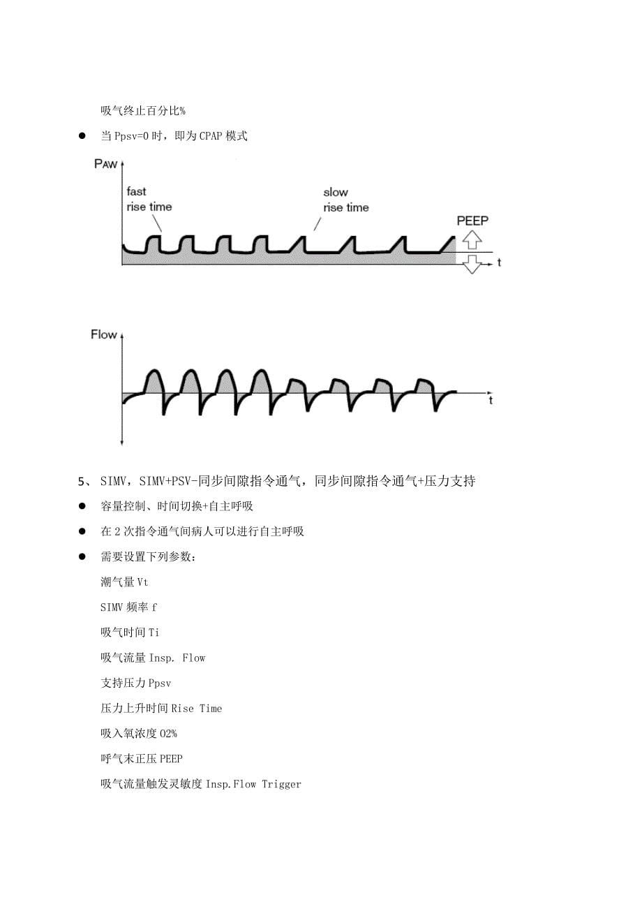 呼吸机的通气模式介绍_第5页