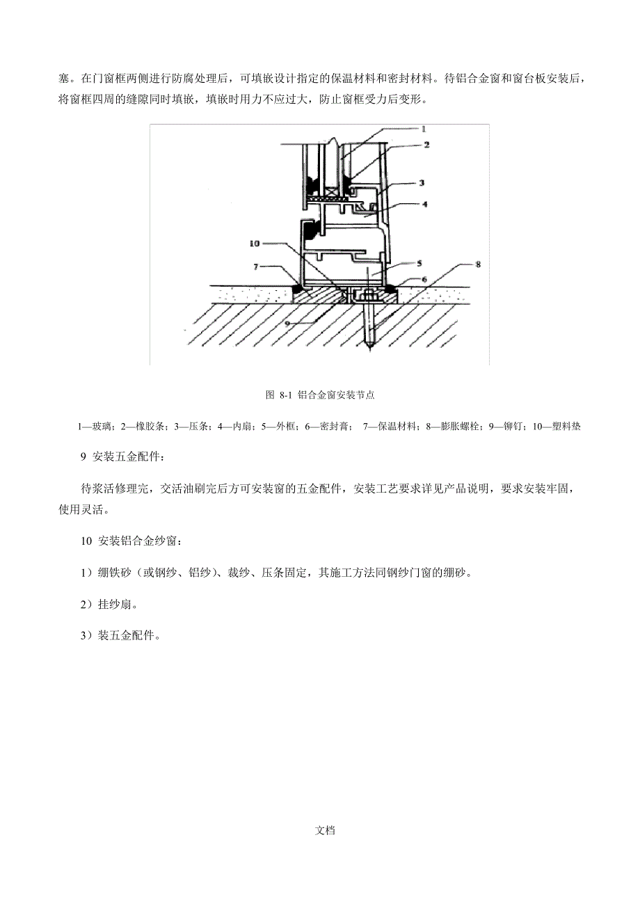 铝合金窗安装工艺_第2页