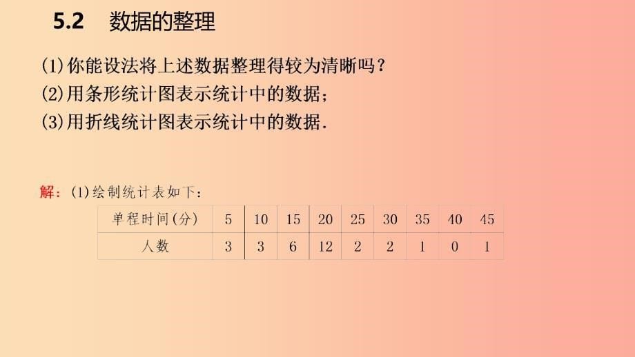 2019年秋七年级数学上册第5章数据的收集与整理5.2数据的整理导学课件新版沪科版.ppt_第5页