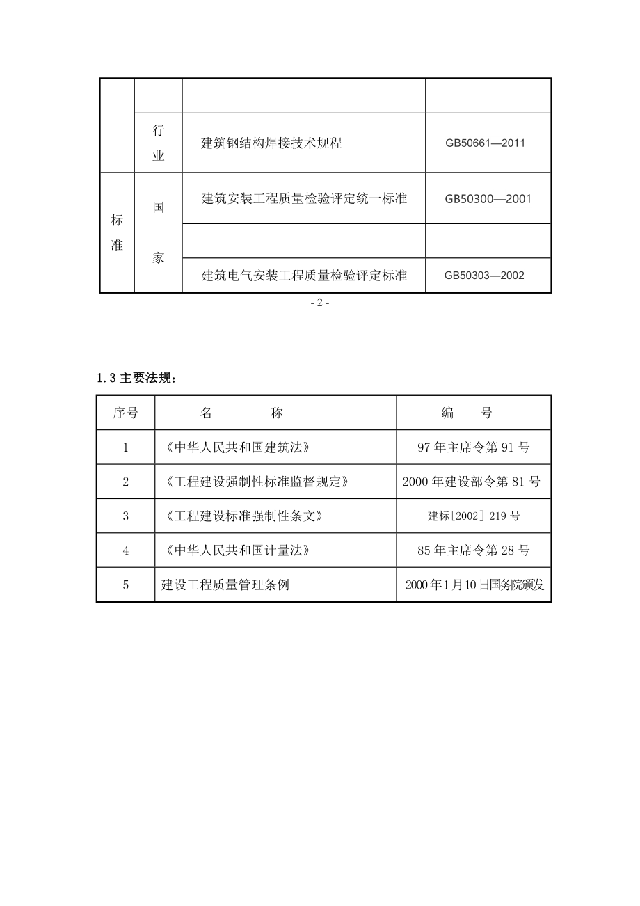 钢结构单层厂房施工组织设计(方案)65072试卷教案_第4页