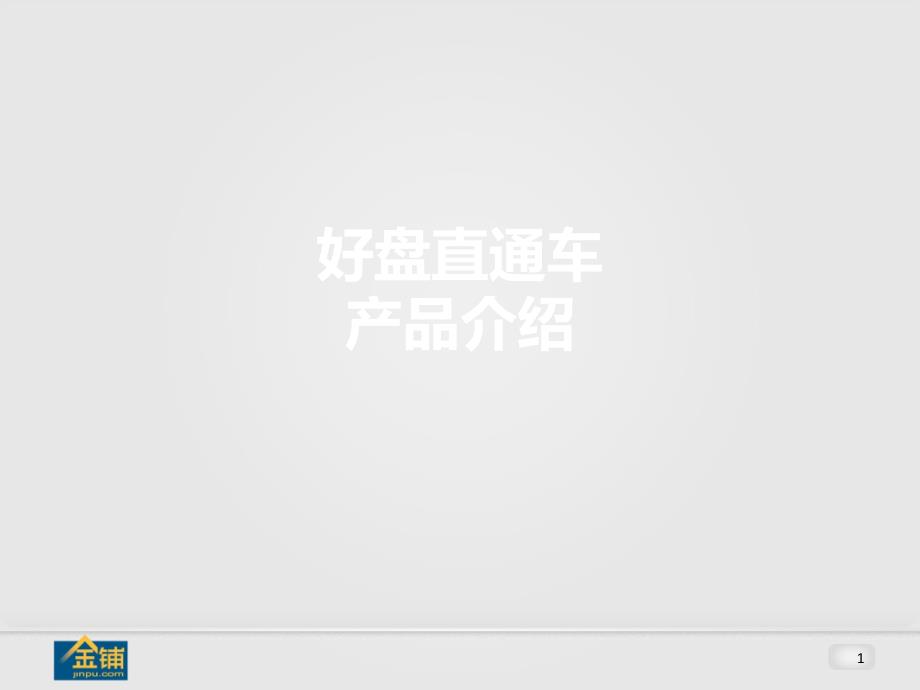 安居客金铺网好租好盘直通车运营方案XXXX_第1页