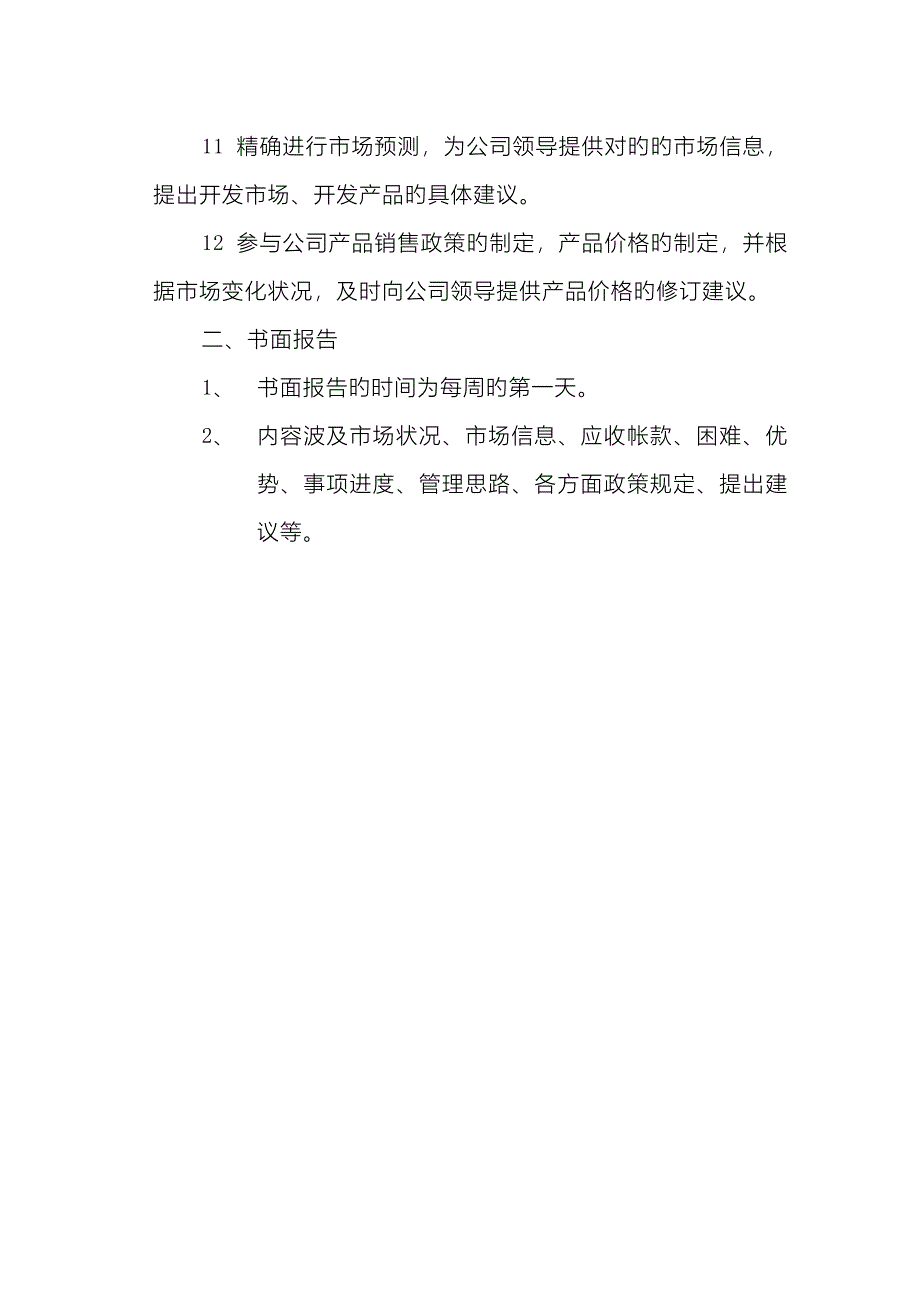 营销公司大区经理汇报管理新版制度_第2页