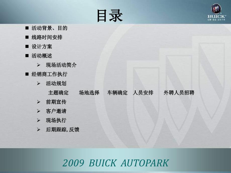 别克AUTOPARK执行模版_第2页