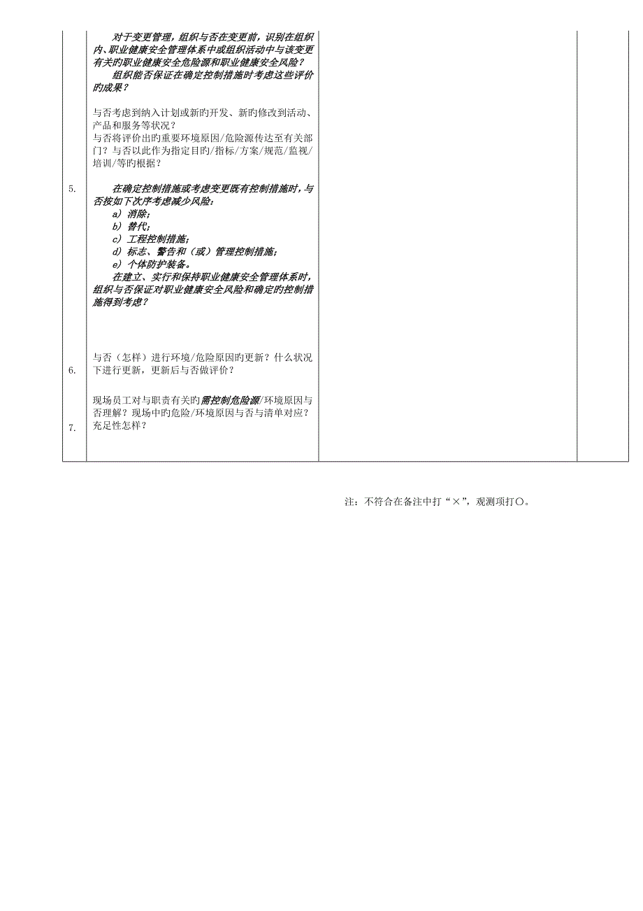 6-3-环境、职业健康安全管理体系检查表-JL-ES-19-0三G-D-修改1_第4页