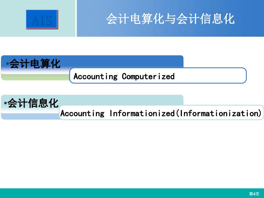 会计信息系统介绍ppt课件_第4页