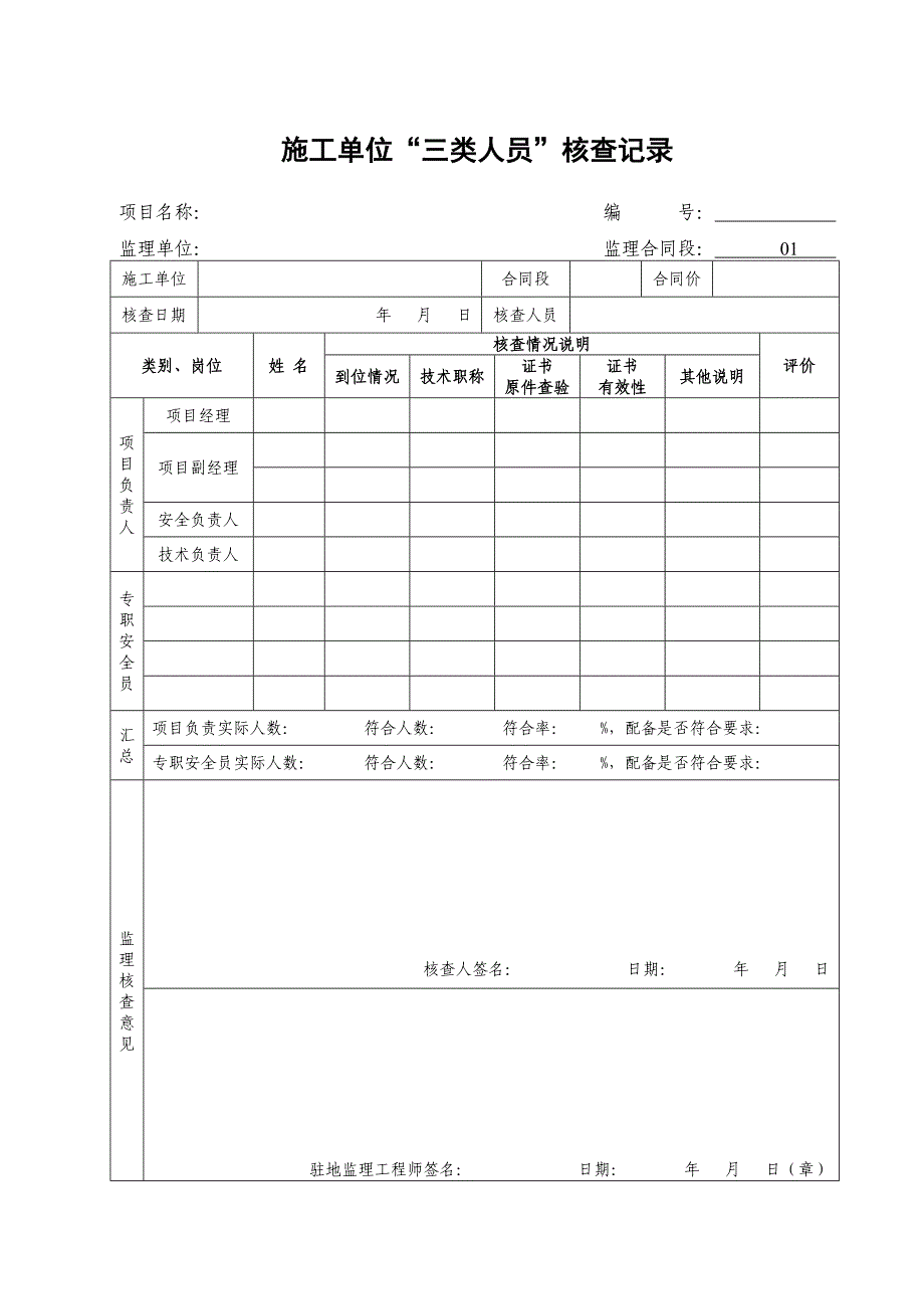 监理安全检查记录_第2页