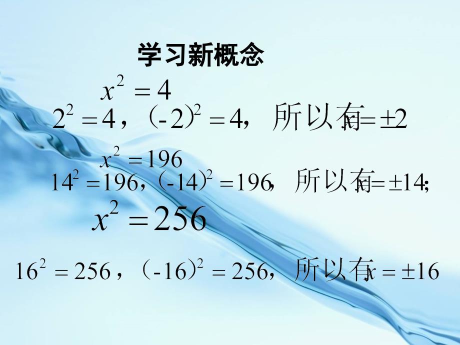 2020【苏科版】数学八年级上册：4.1平方根ppt课件1_第4页