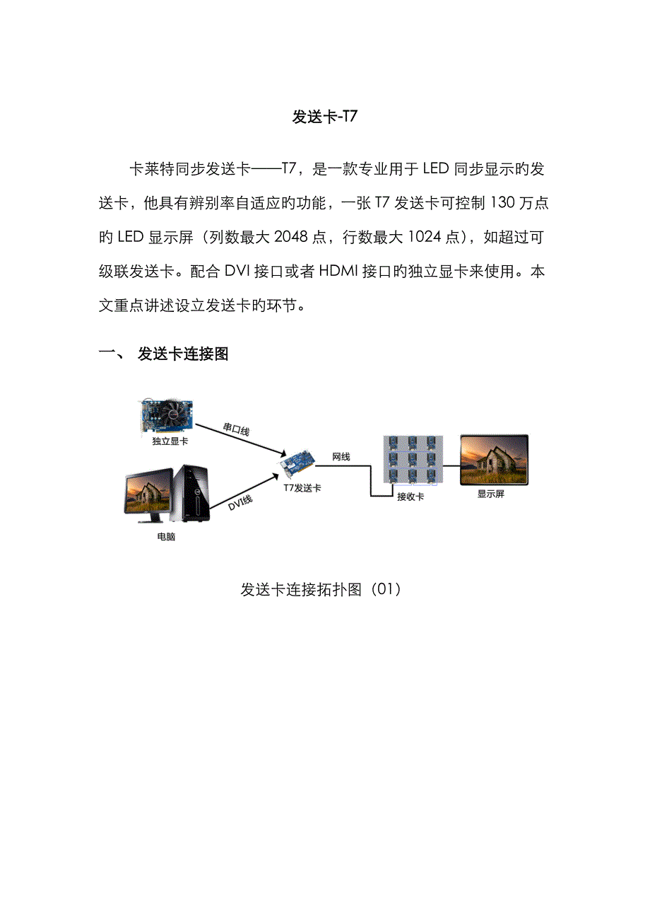 卡莱特发送卡设置步骤_第1页