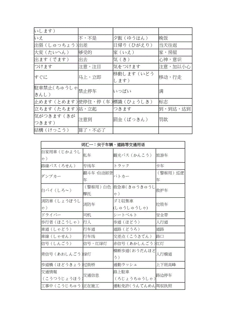 第九课 朝七时の飞行机に载らなければなりません_第3页