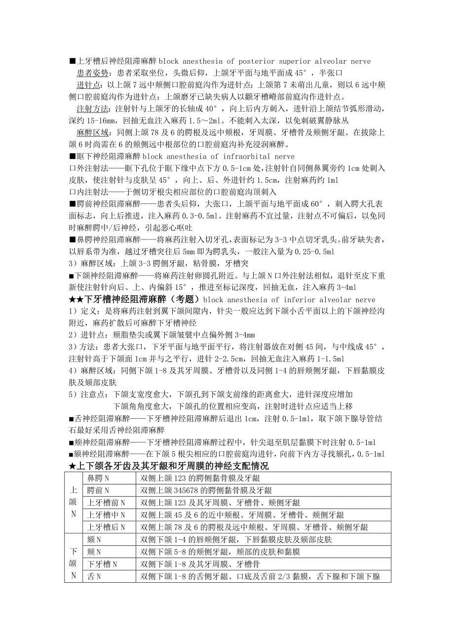 医学专题：口腔颌面外科个人整理_第3页