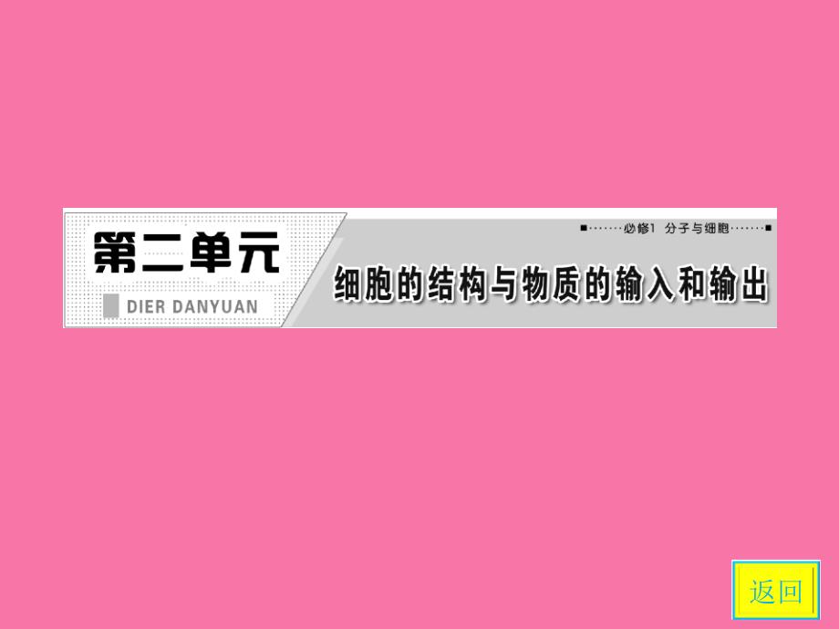 必修1第二单元第二讲细胞器系统内的分工与合作ppt课件_第2页