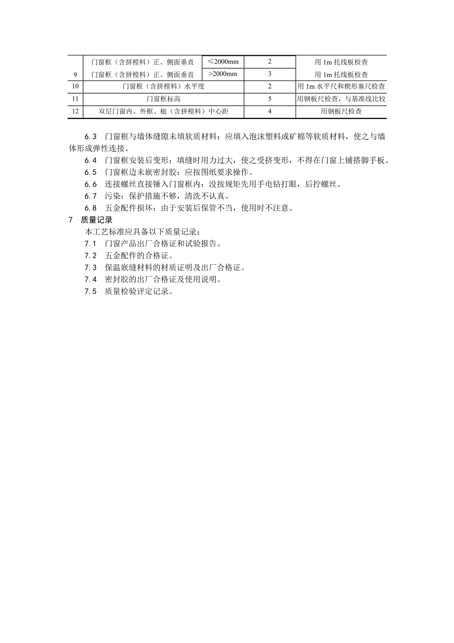 005硬PV塑料门窗安装工艺_第3页