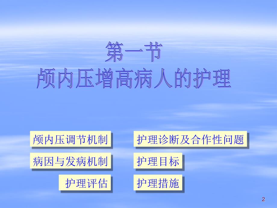 颅内压增高病人的护理ppt课件_第2页