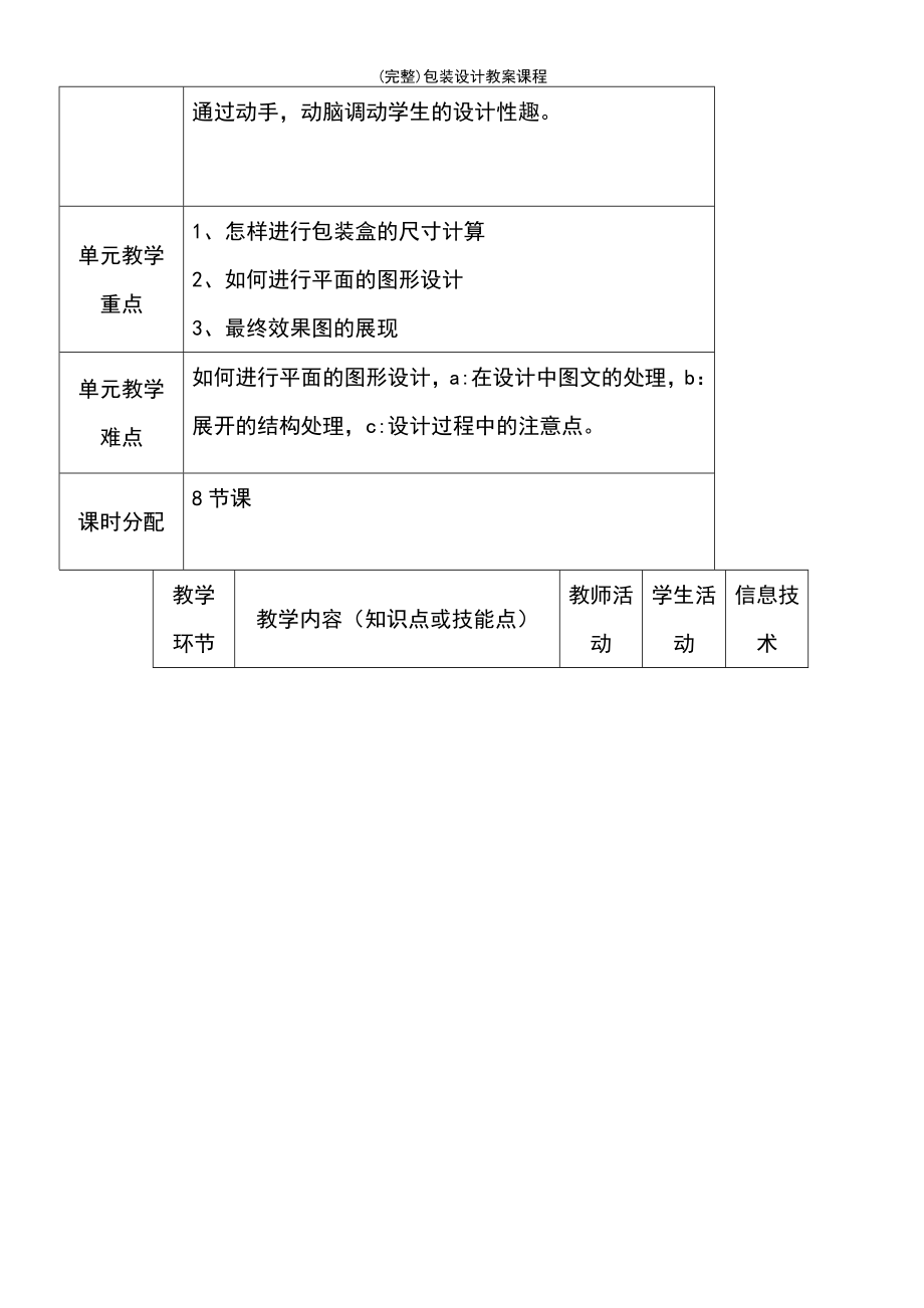 (最新整理)包装设计教案课程_第3页