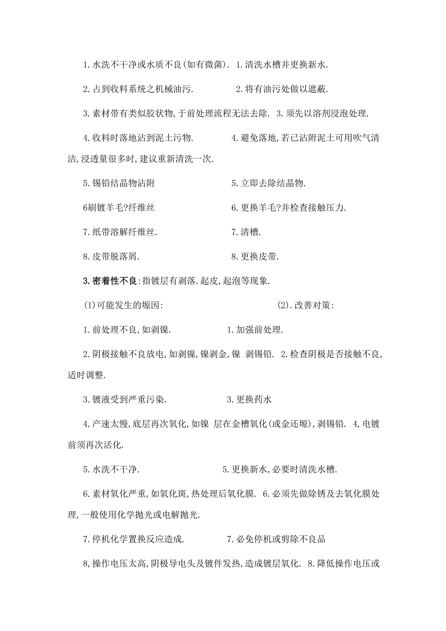 电镀不良的一些情况和解决方法_第2页