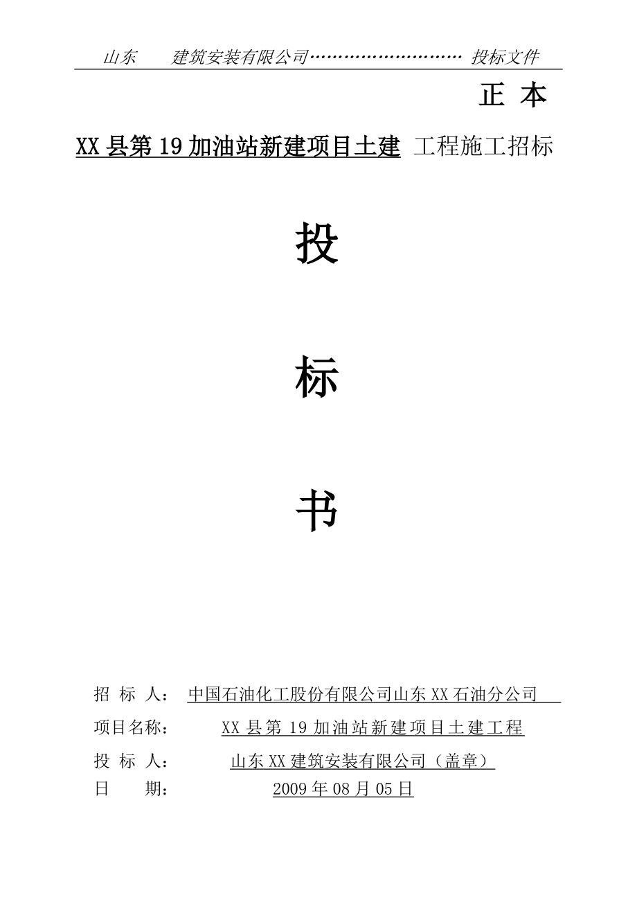 加油站投标书含方案工程施工方案.doc_第2页