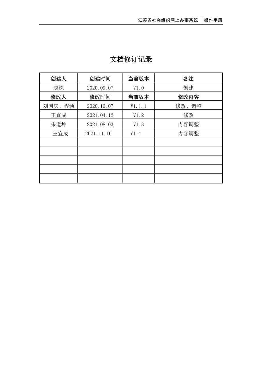 社会组织端-江苏省社会组织网上办事系统-操作手册_第2页