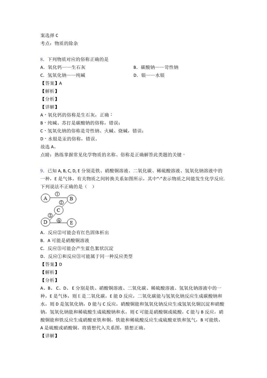 最新盐-化肥练习题-经典_第5页