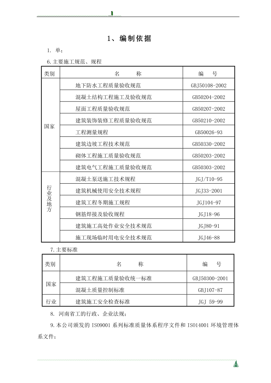 施工组织设计方案教程.doc_第1页