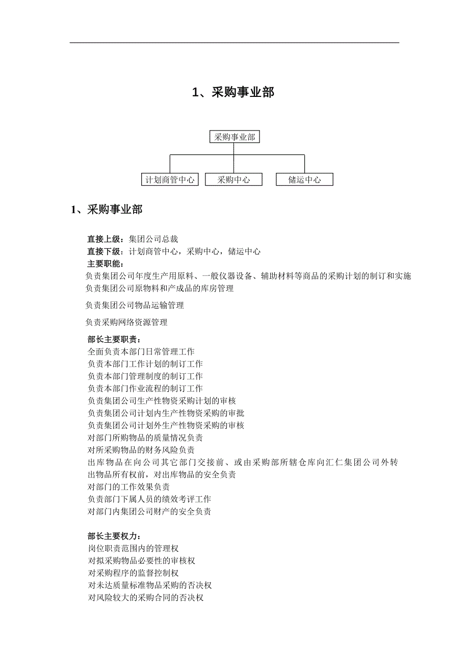 流通HR部门职责汇总_第1页