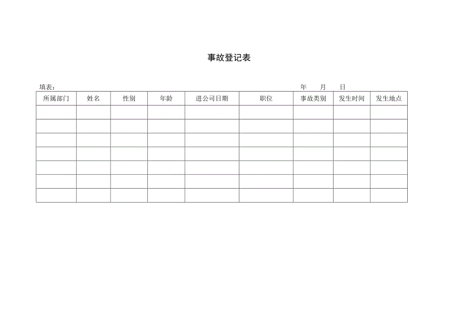 事故登记表事故登记表_第2页