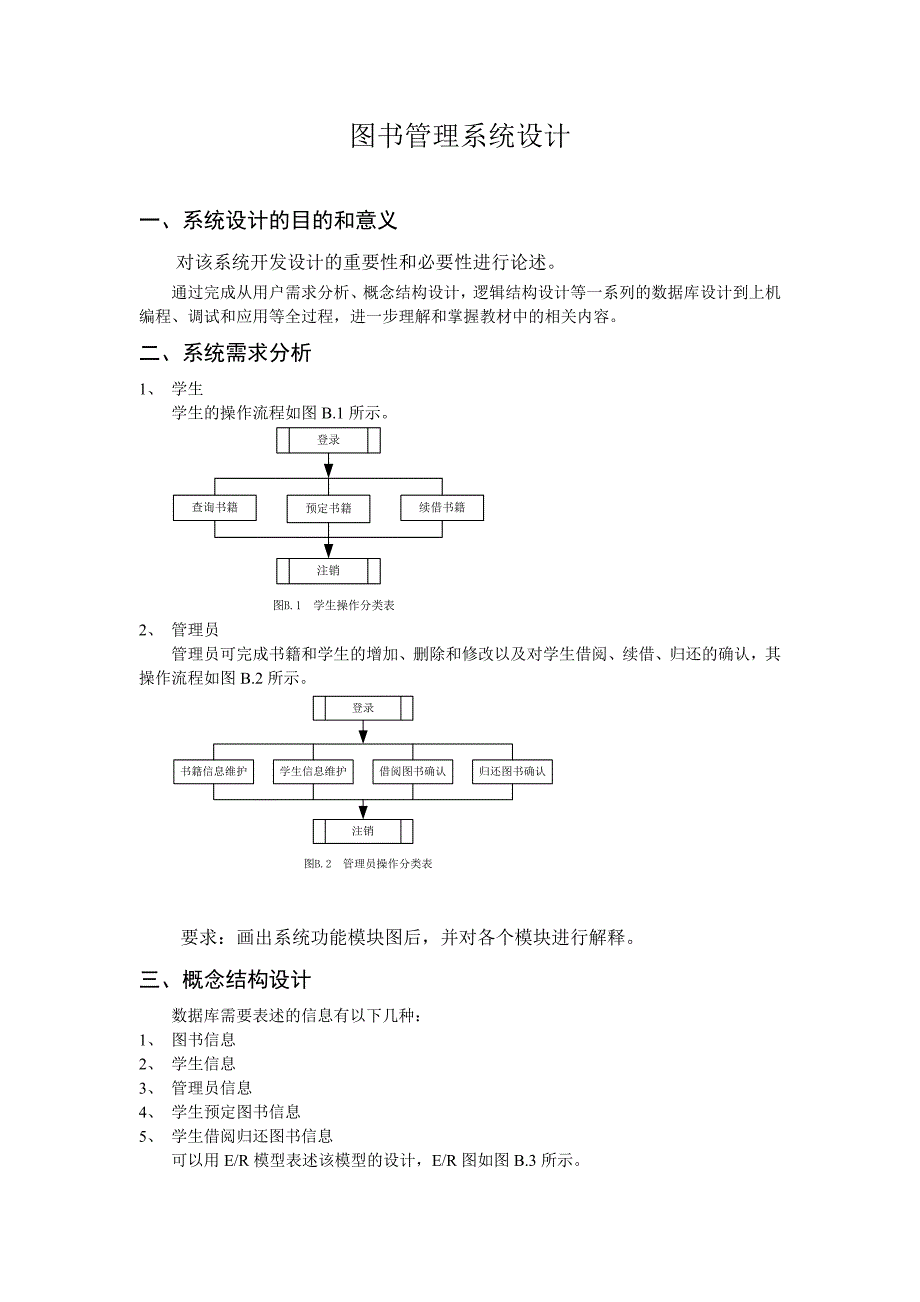 《数据库系统概论》课程设计报告图书管理系统设计_第2页