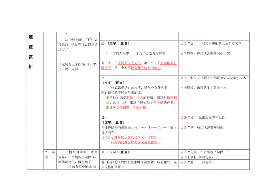 小学语文二年级下册教学设计三个儿子_第4页