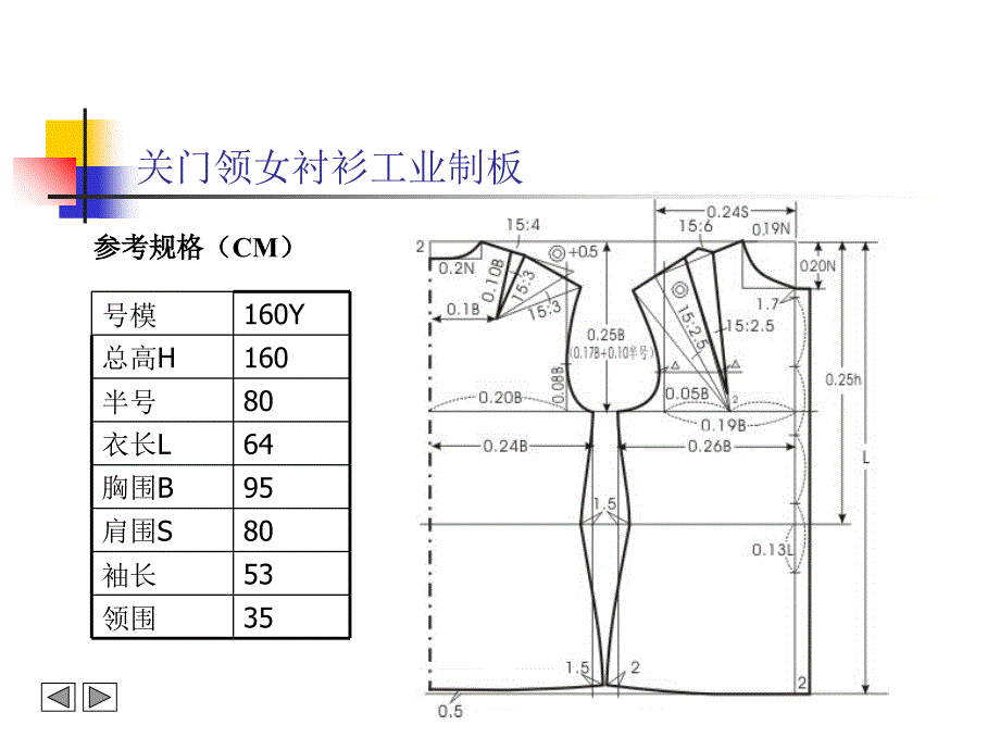 衬衫结构设计与制图比例法_第4页