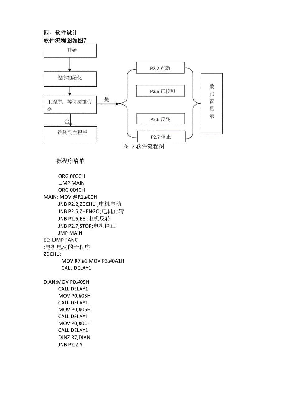 单片机控制步进电机和数码管显示_第5页