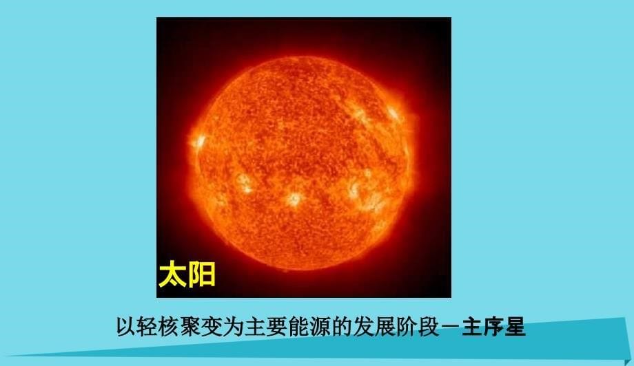 高中地理第一章宇宙1.3宇宙与地球恒星的一生课件新人教版选修1092841_第5页