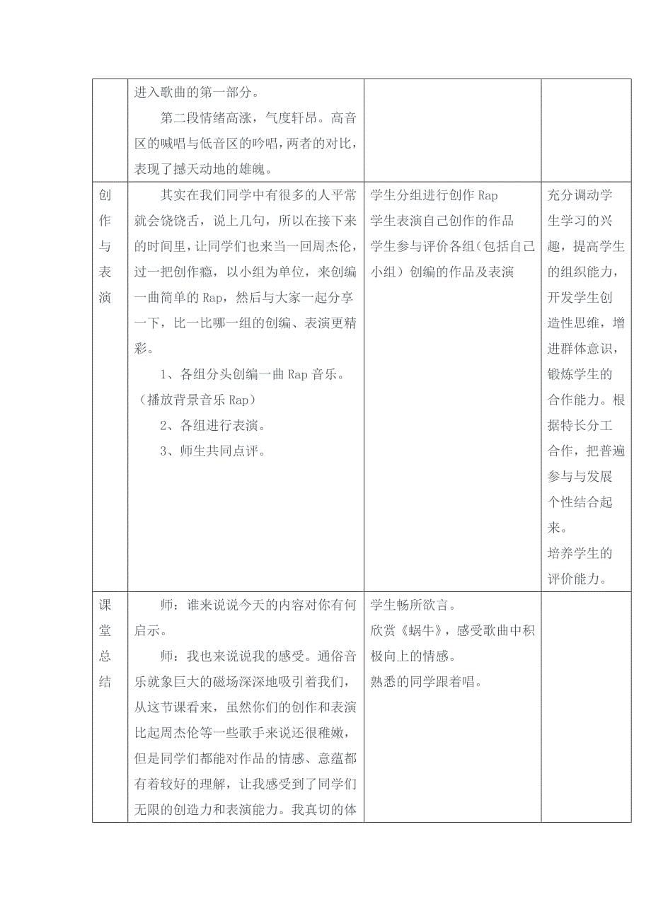 《欣赏周杰伦》教学设计.doc_第5页